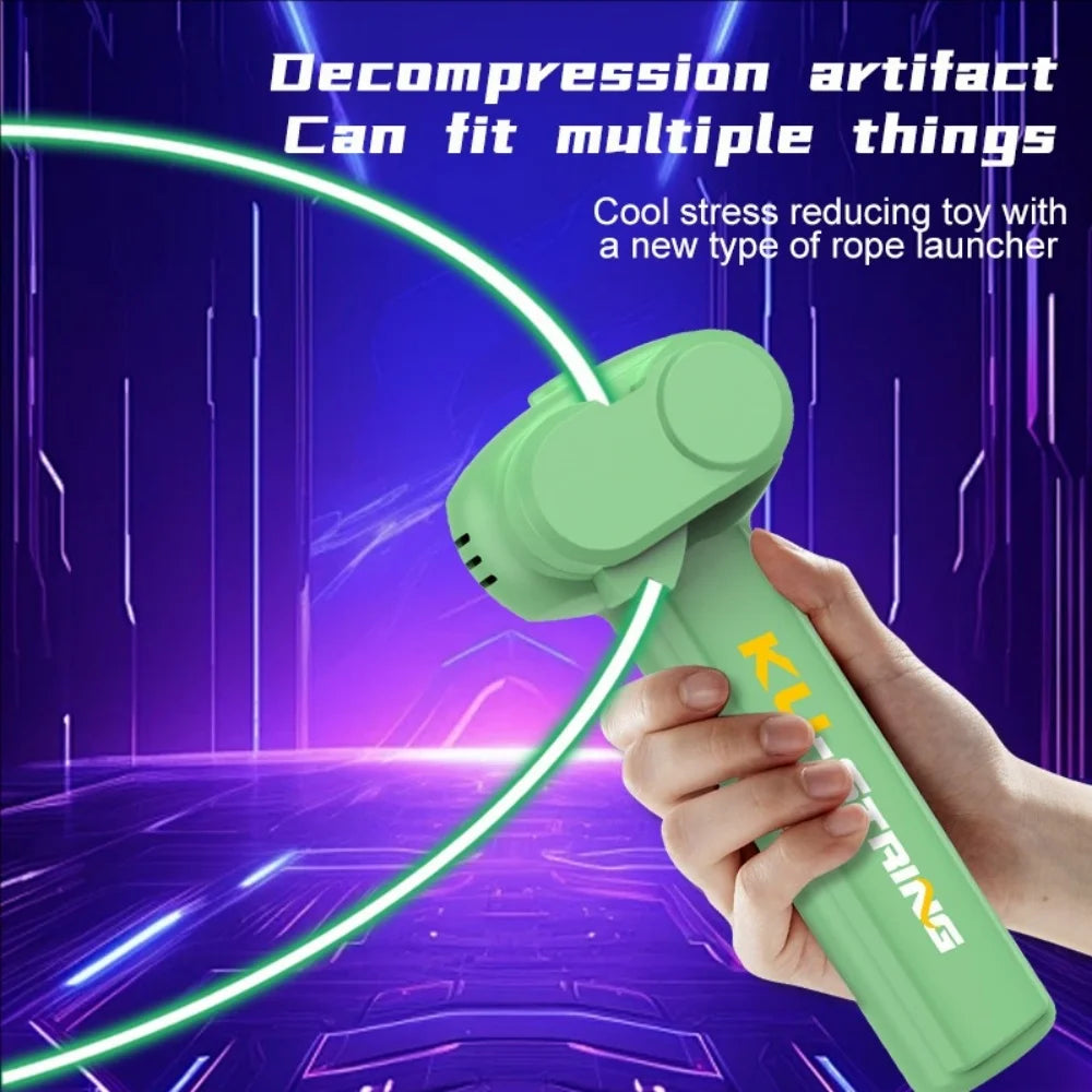 Glow-in-the-dark fun electric rope thruster