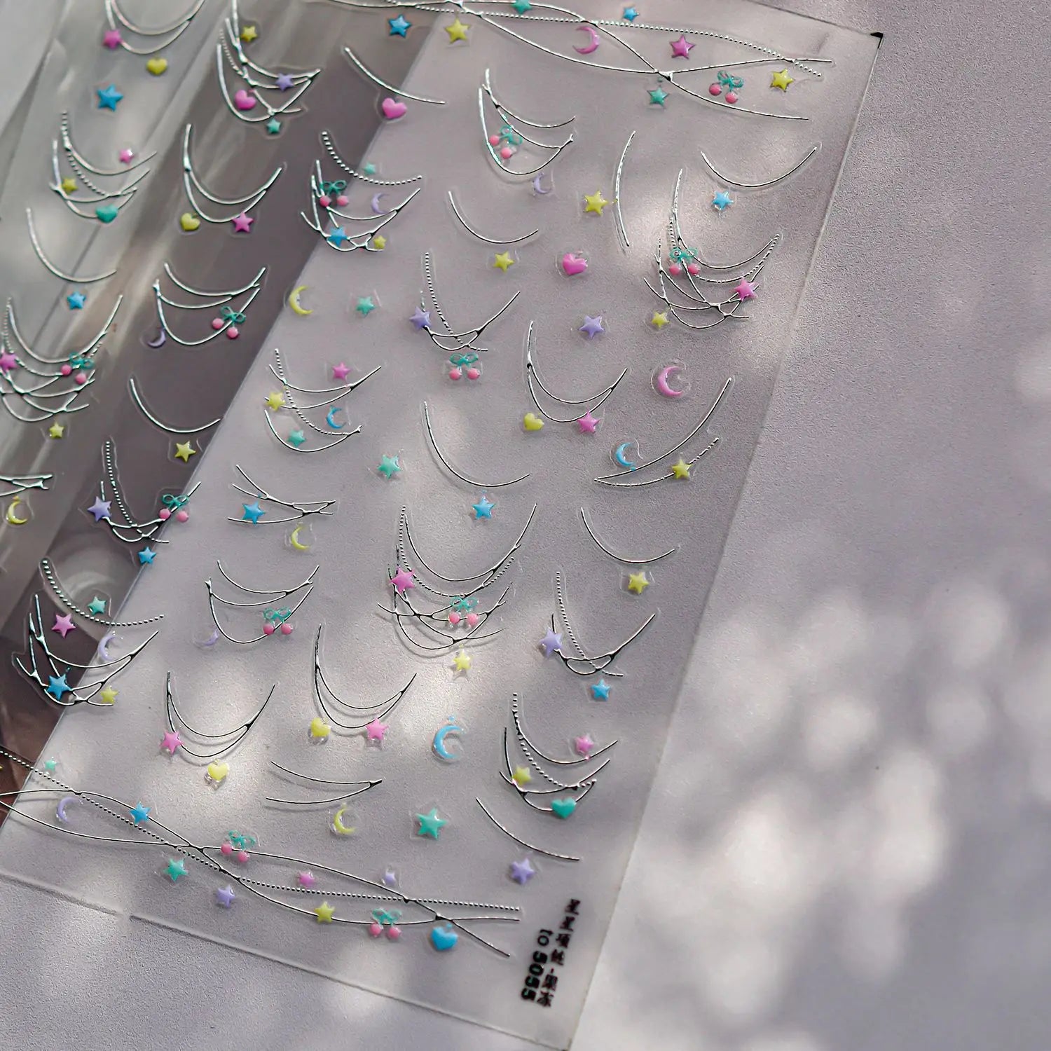 5D Nail Art Sticker Self Adhesive Decoration Manicure Decals