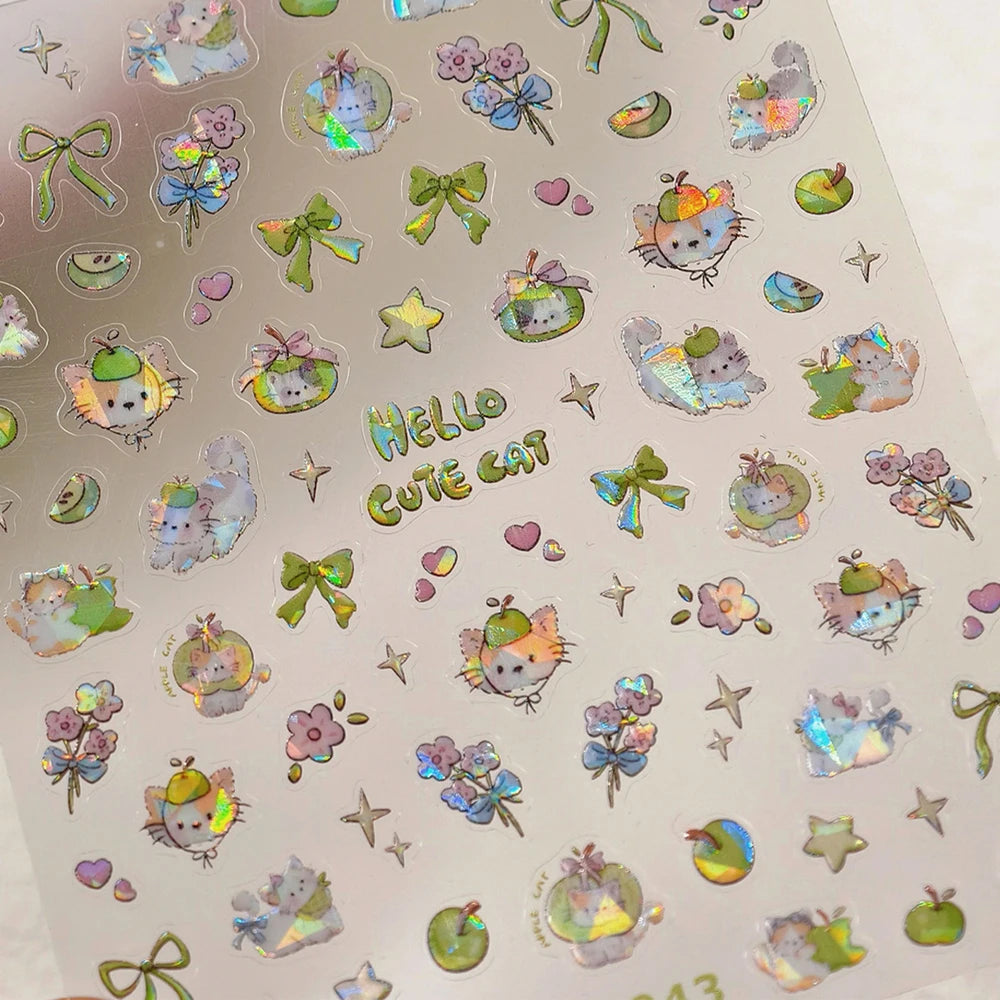 5D Nail Stickers Kawaii