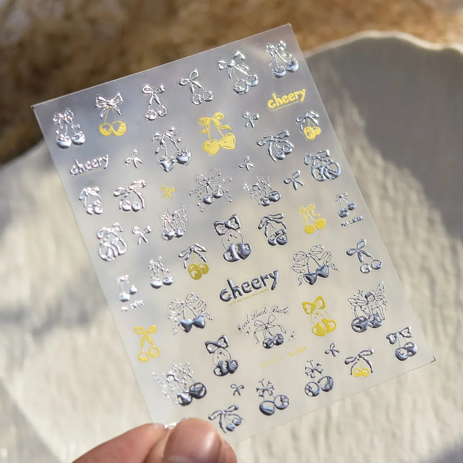 5D Elegant Nail Art Stickers