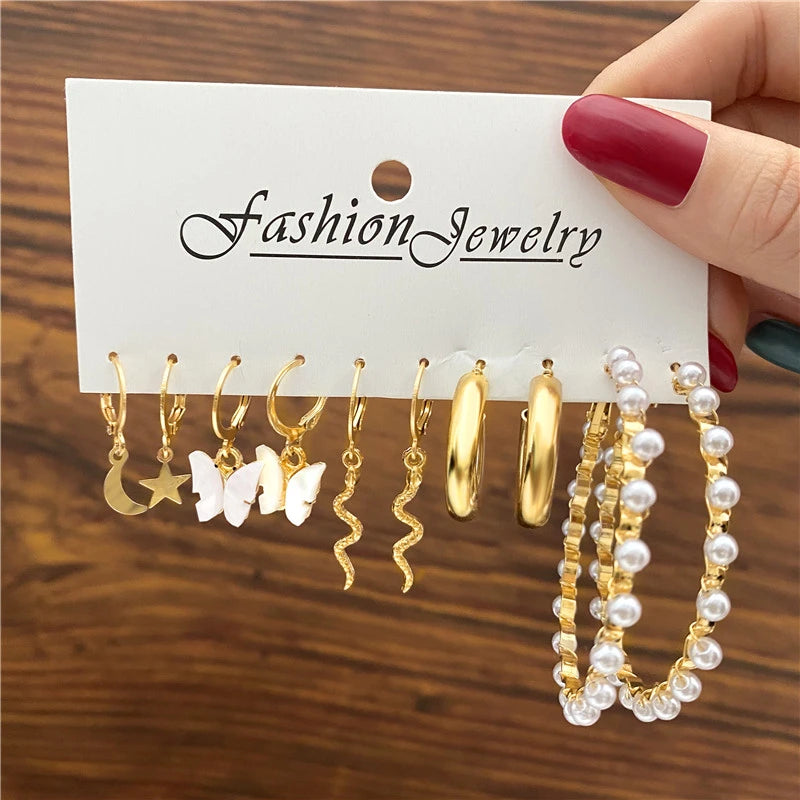 17KM Vintage Earrings Set