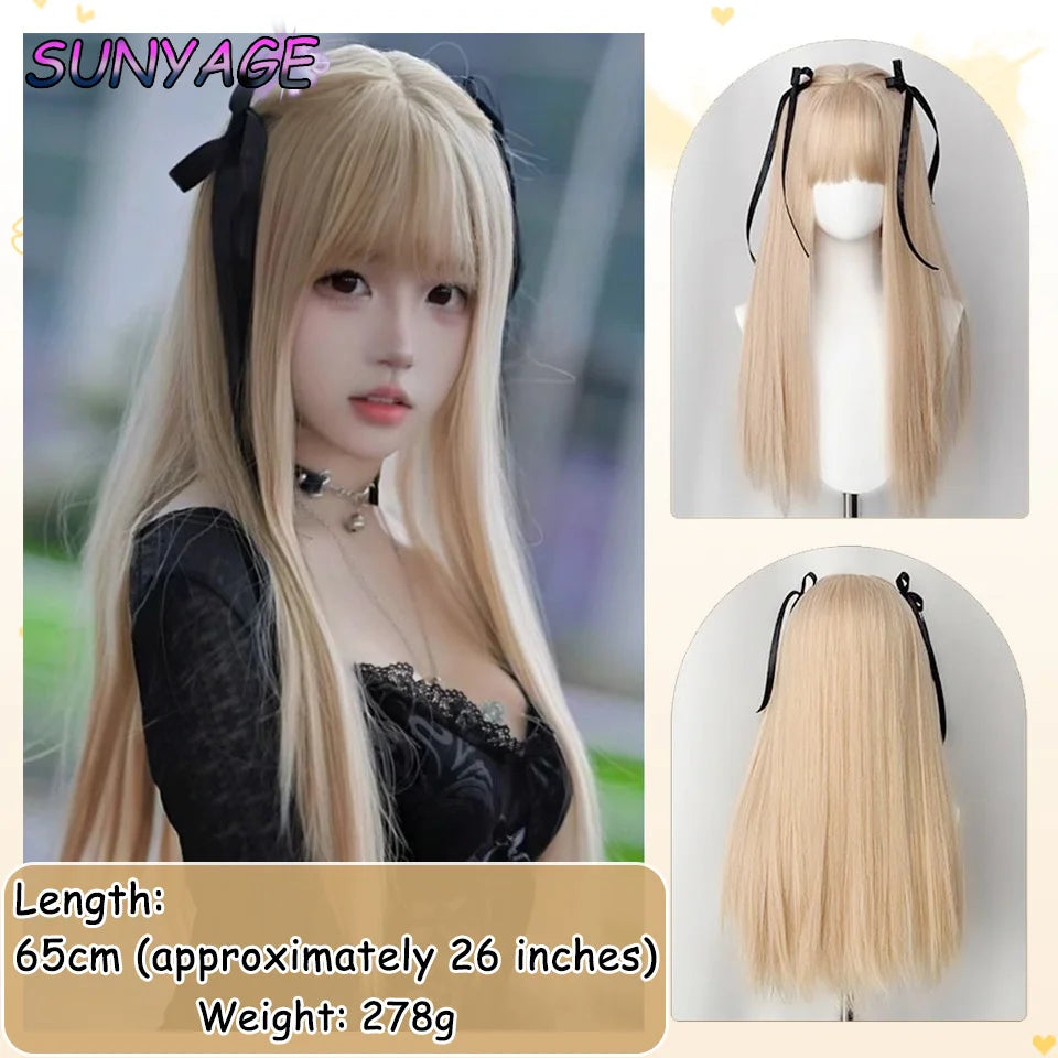 Cosplay Headband Wigs Synthetic