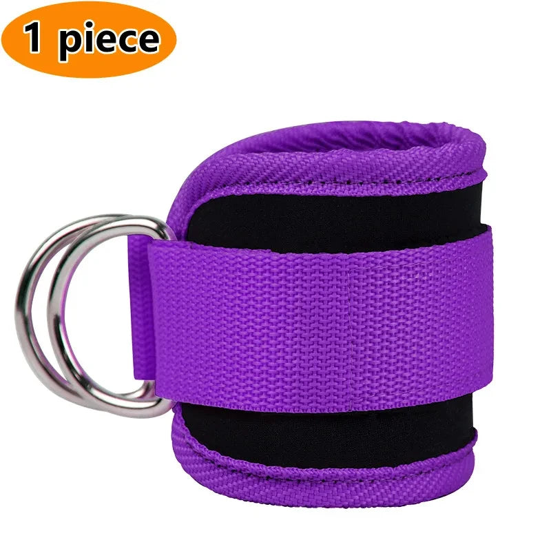 Gym Ankle Straps Double D-Ring