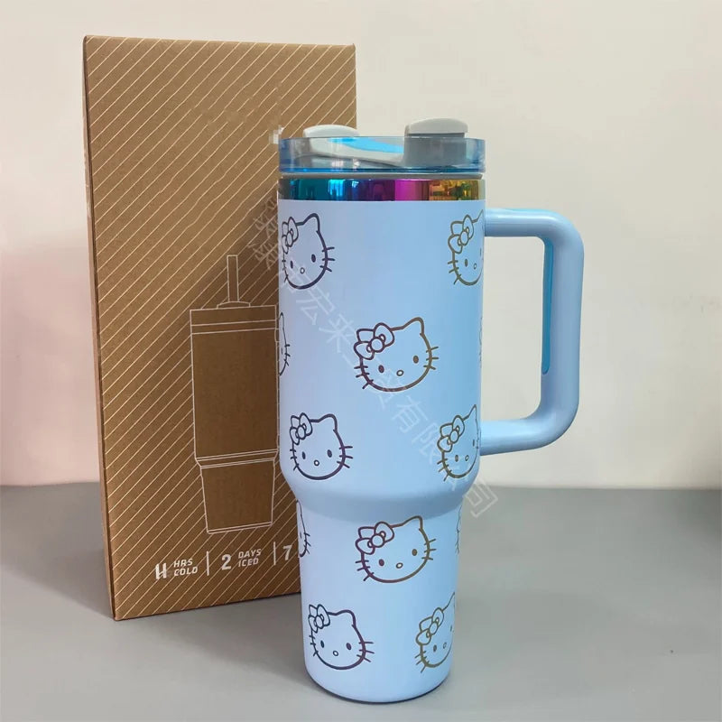 40oz Stainless Steel Hello Kitty Insulated Cup