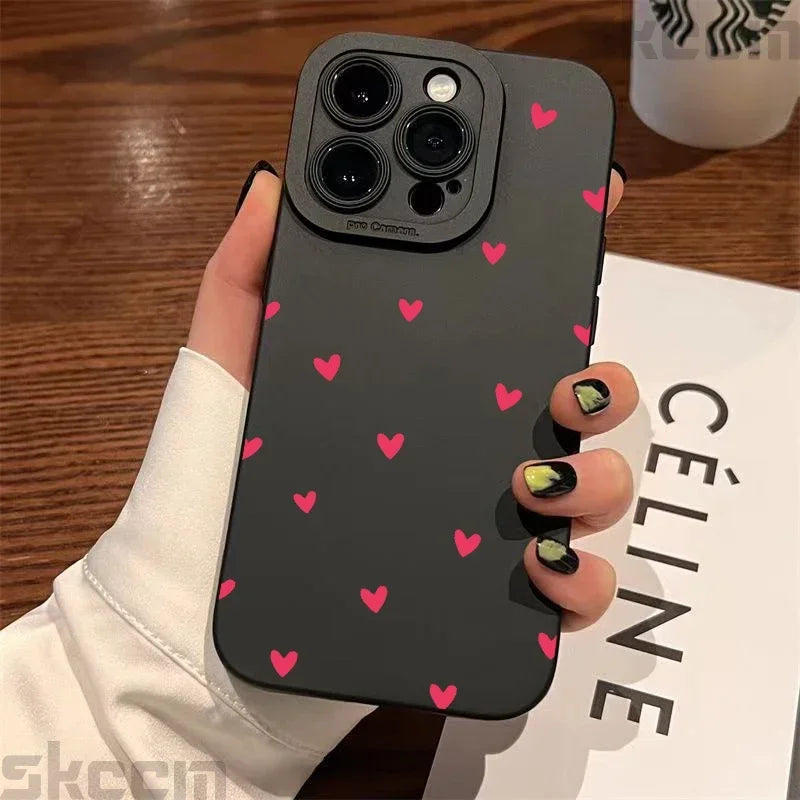 Black Heart Phone Case