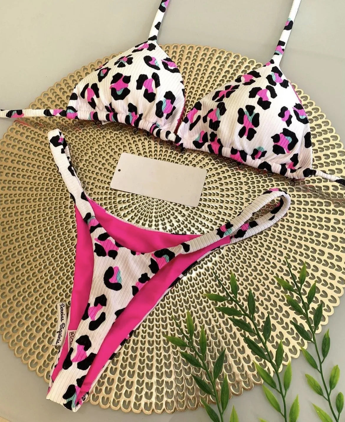 Swimwear Women Printed Bikini Set