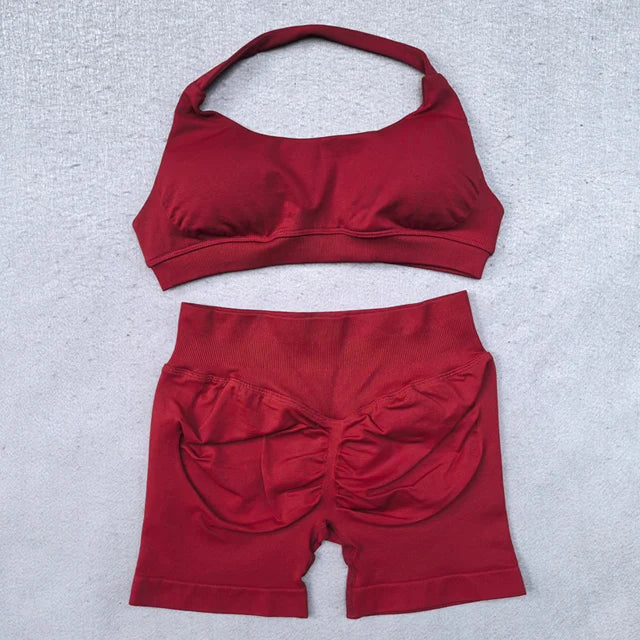 2 Pieces Seamless Yoga Set