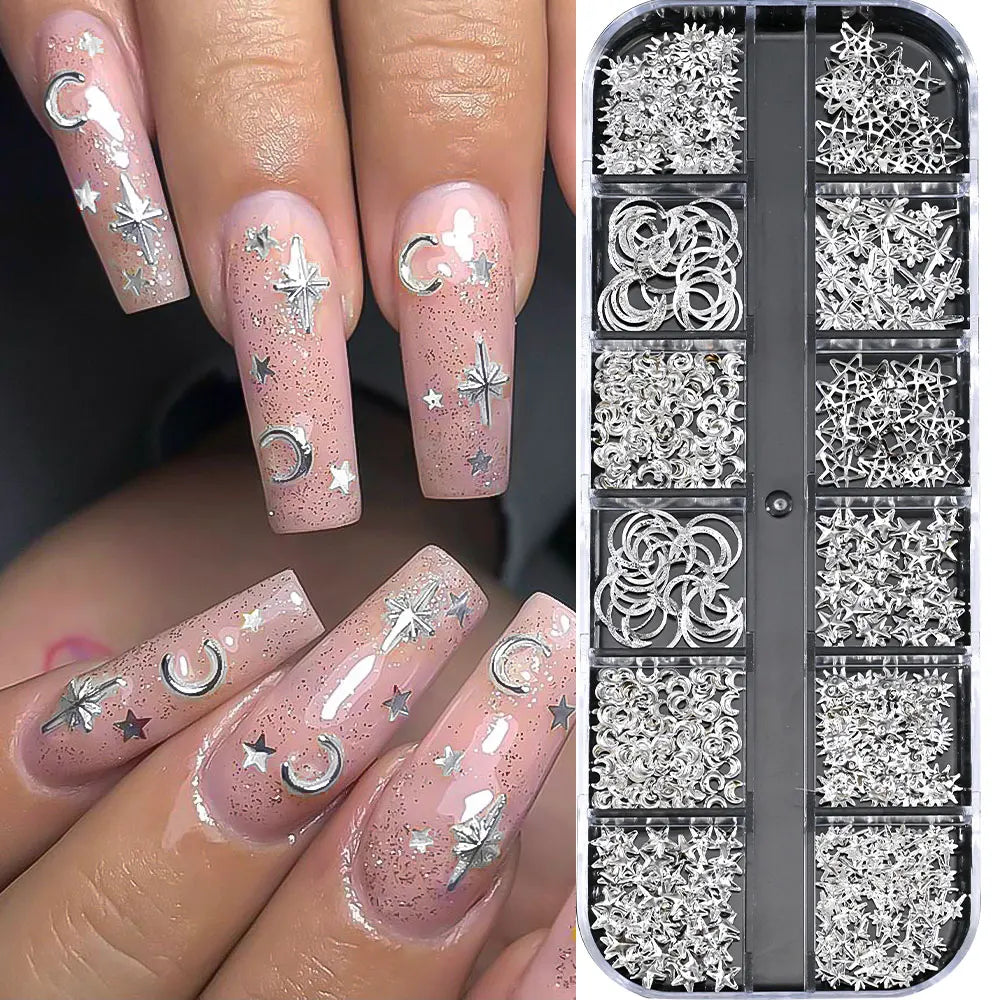 Ocean Starfish Shell Nail Charms