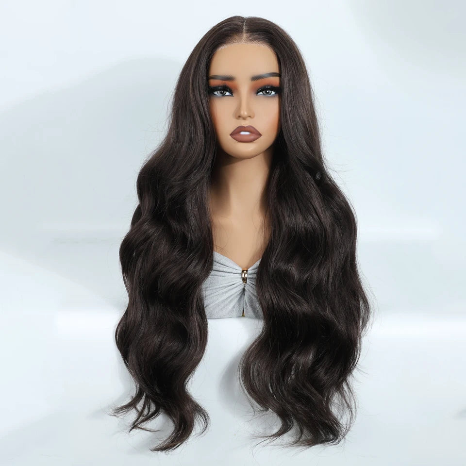Synthetic Lace Front Long Body Wave Wear and Go Glueless Wig