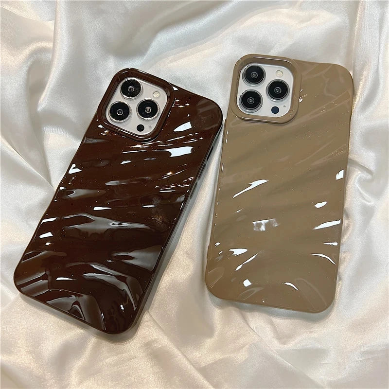 Luxury 3D Wavy Pattern Phone Case