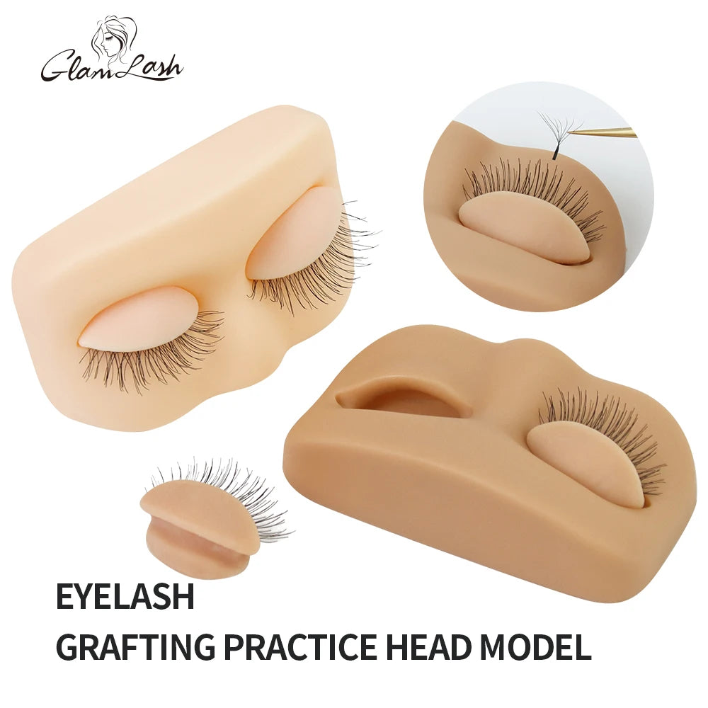 Mini Lash Flat Model Head