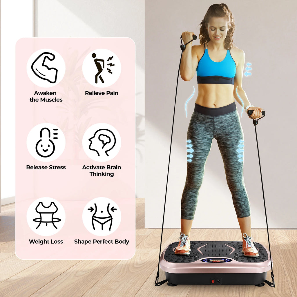 Vibration Plate Exercise Machine Home Training Equipment