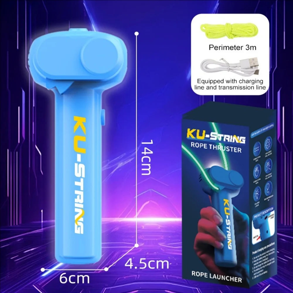 Glow-in-the-dark fun electric rope thruster