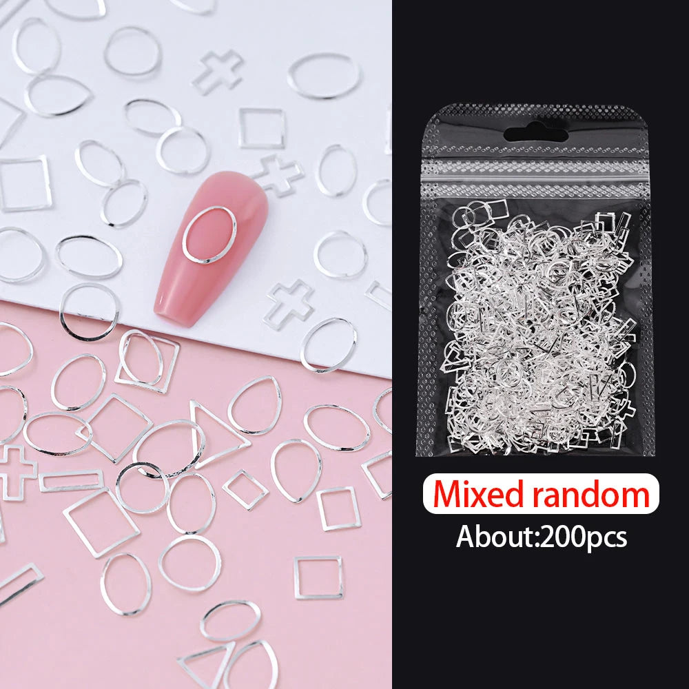 Ocean Starfish Shell Nail Charms