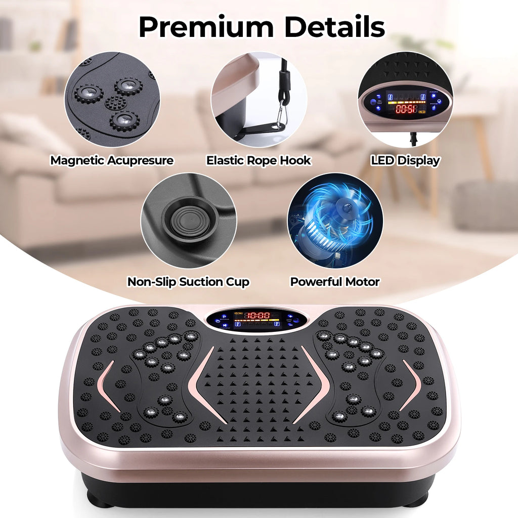 Vibration Plate Exercise Machine Home Training Equipment