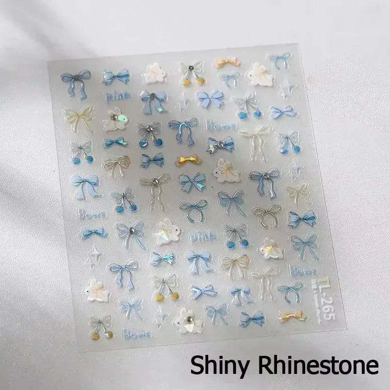 5D Elegant Nail Art Stickers