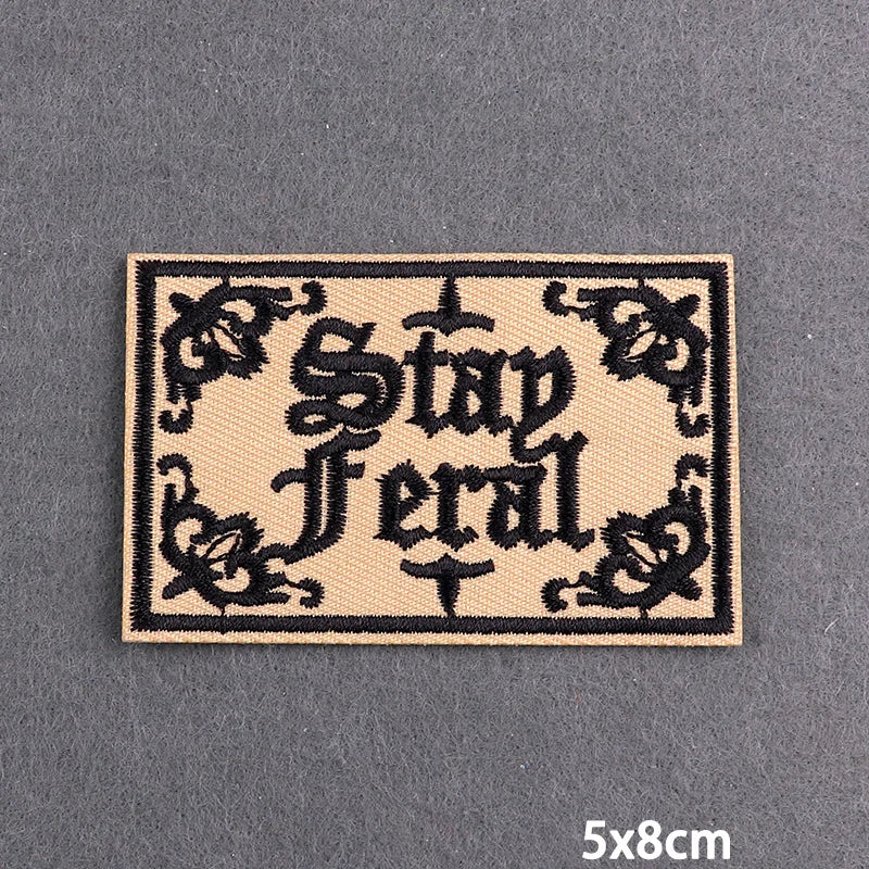 Book Club Iron On Patches