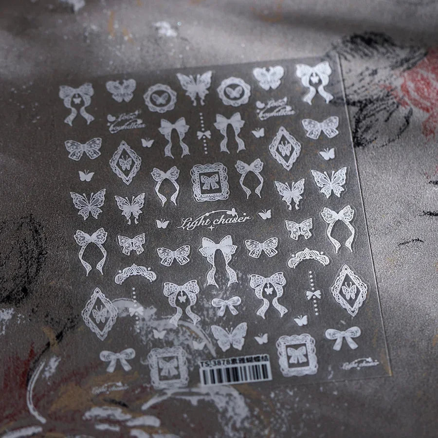 5D Elegant Nail Art Stickers