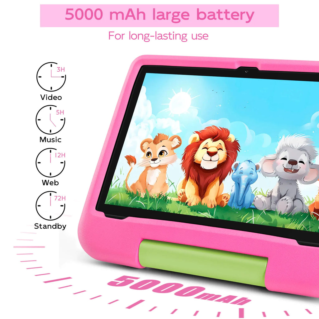 Kids Tablet Android 15 10.1 Inch