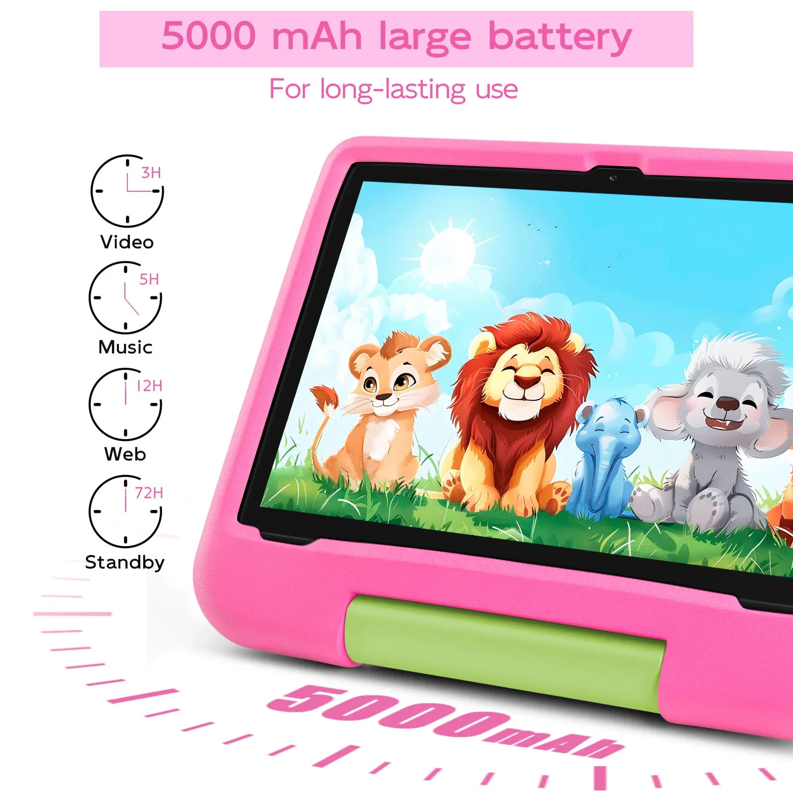Kids Tablet Android 15 10.1 Inch