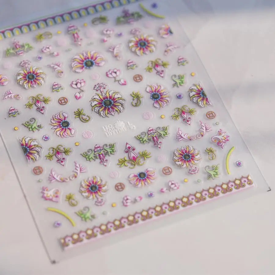 Gorgeous Gemstone Luxury 5D Nail Art Stickers