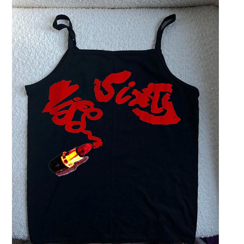 2000s Grunge Vintage Top Y2k