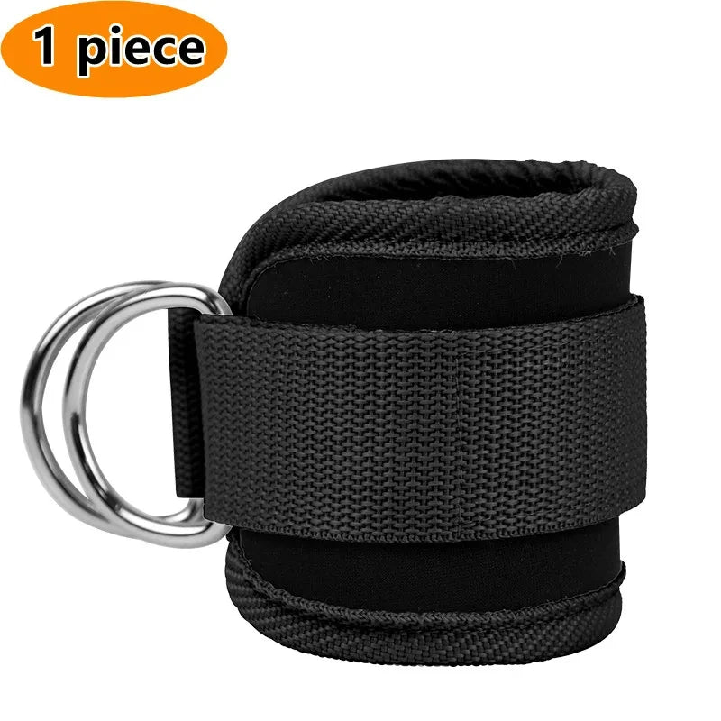 Gym Ankle Straps Double D-Ring