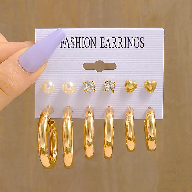 17KM Vintage Earrings Set