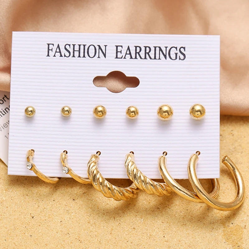 17KM Vintage Earrings Set