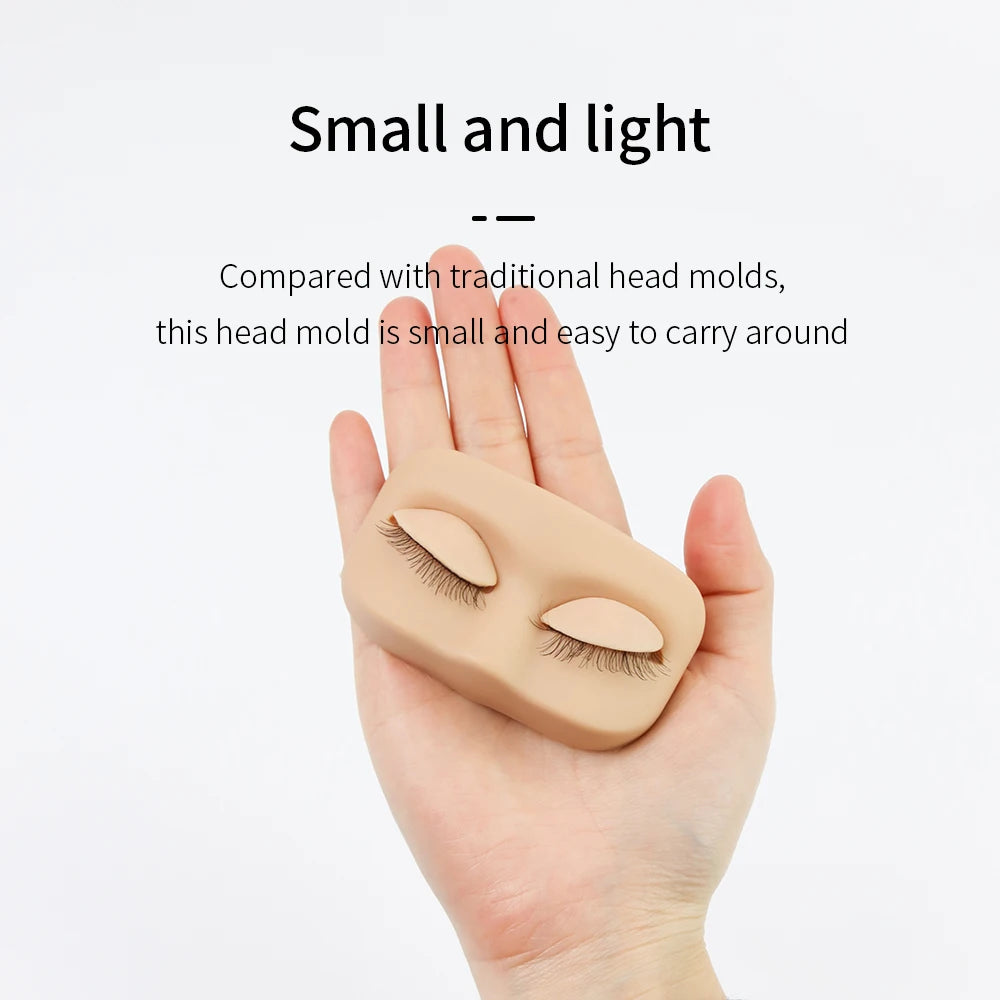 Mini Lash Flat Model Head