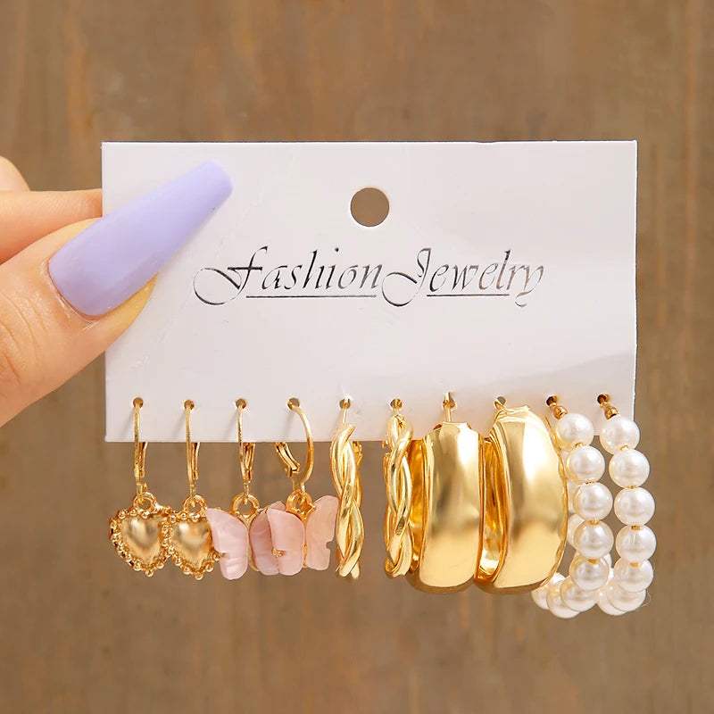 17KM Vintage Earrings Set