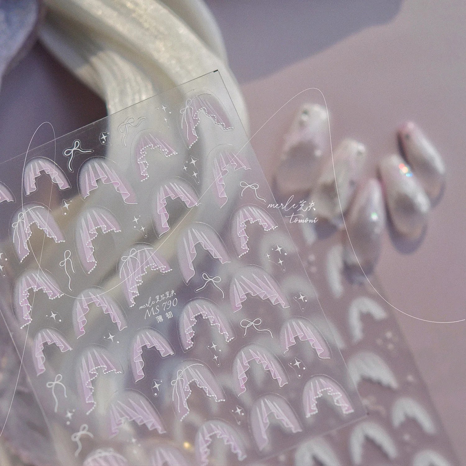 5D Nail Art Sticker Self Adhesive Decoration Manicure Decals