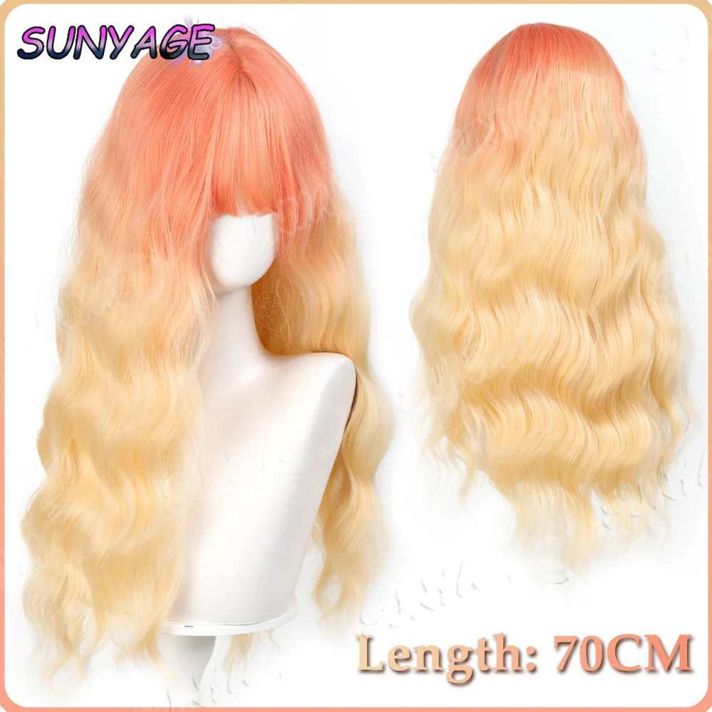 Cosplay Headband Wigs Synthetic