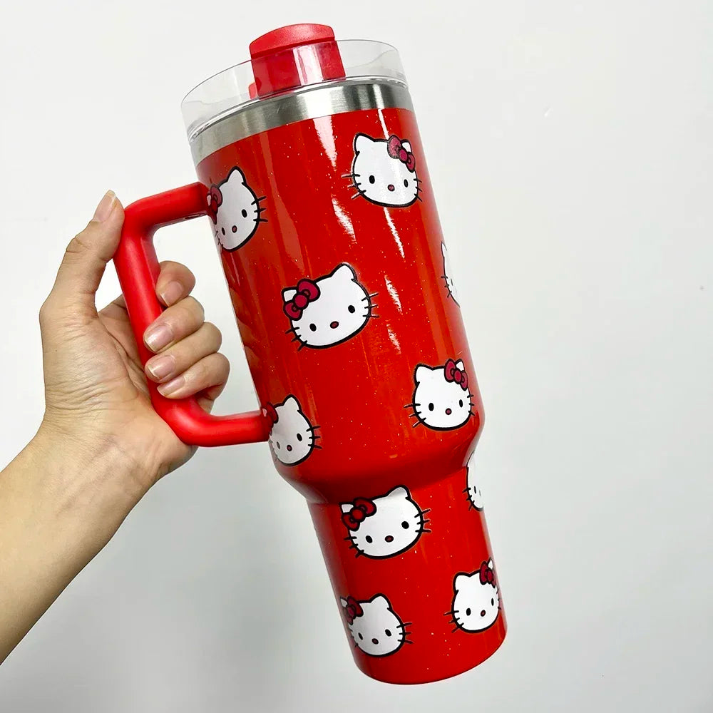40oz Stainless Steel Hello Kitty Insulated Cup