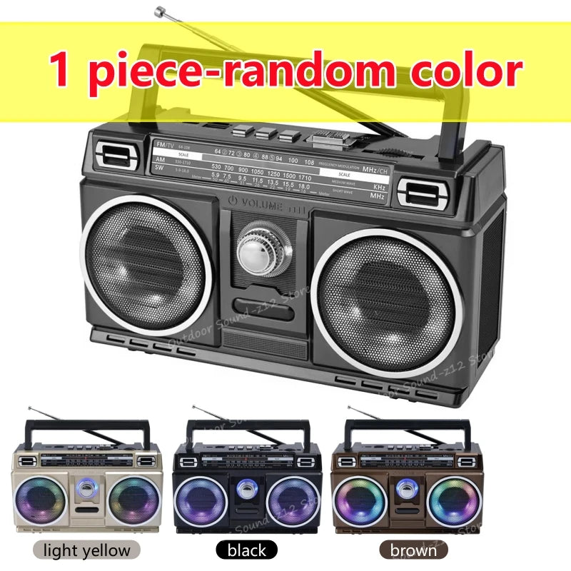 Transistor Radio Rechargeable Battery-Operated