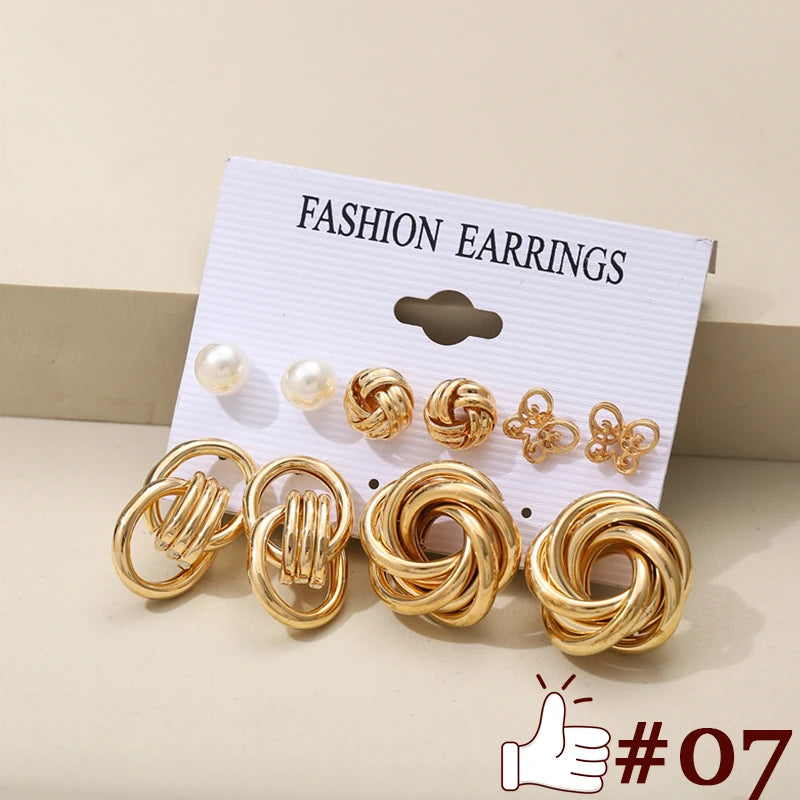 17KM Vintage Earrings Set