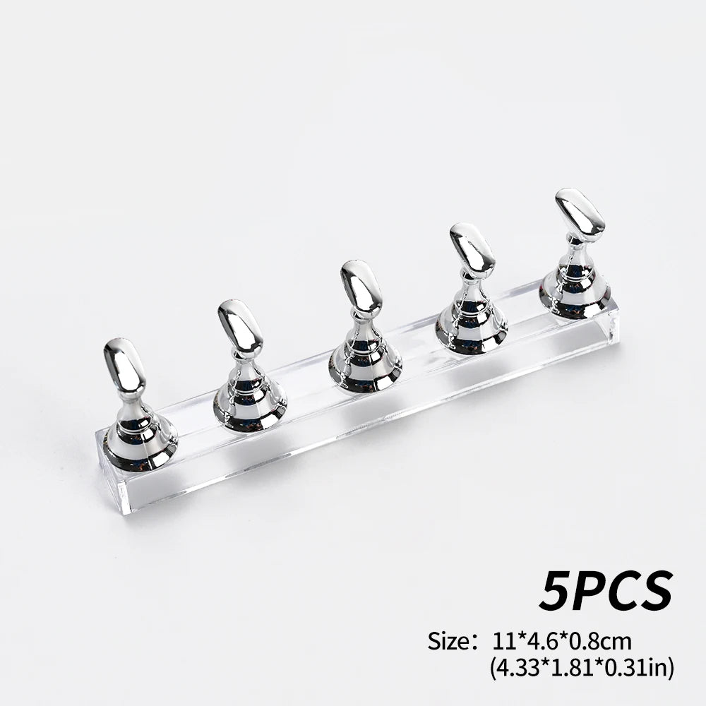 5pcs Magnetic Nail Stand for Press On Nails
