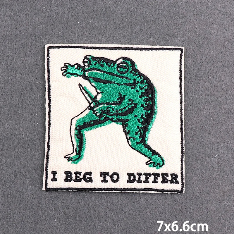 Book Club Iron On Patches