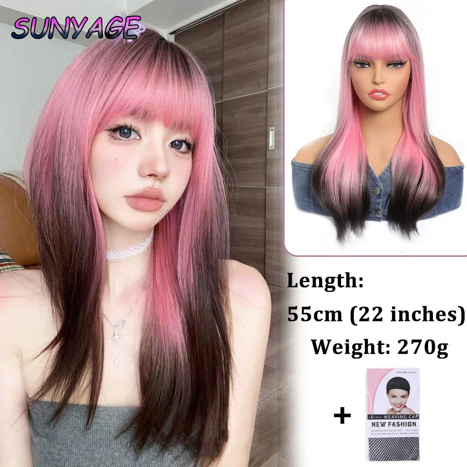 Cosplay Headband Wigs Synthetic