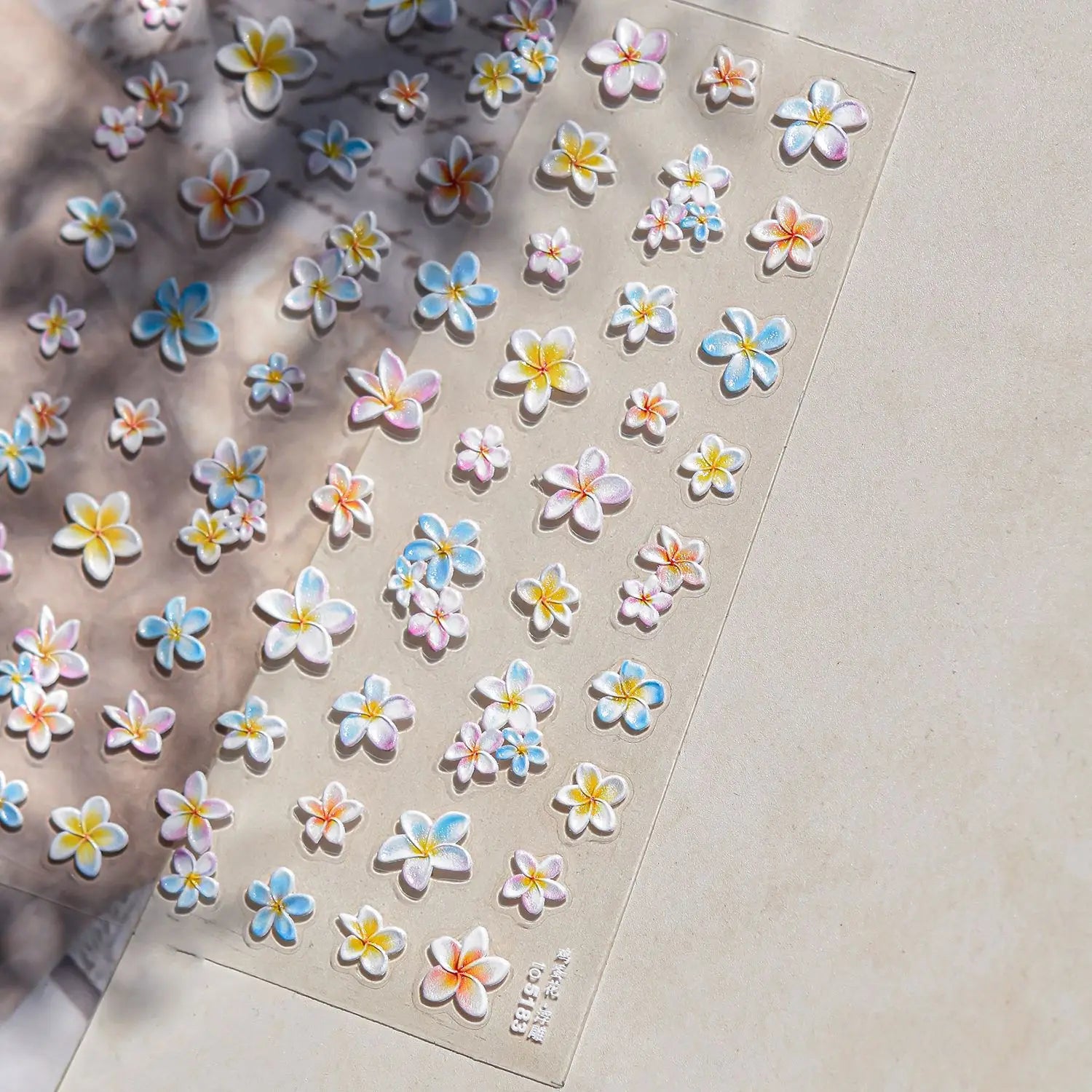 Vintage Clocks 5D Nail Art Stickers Abstract Prints