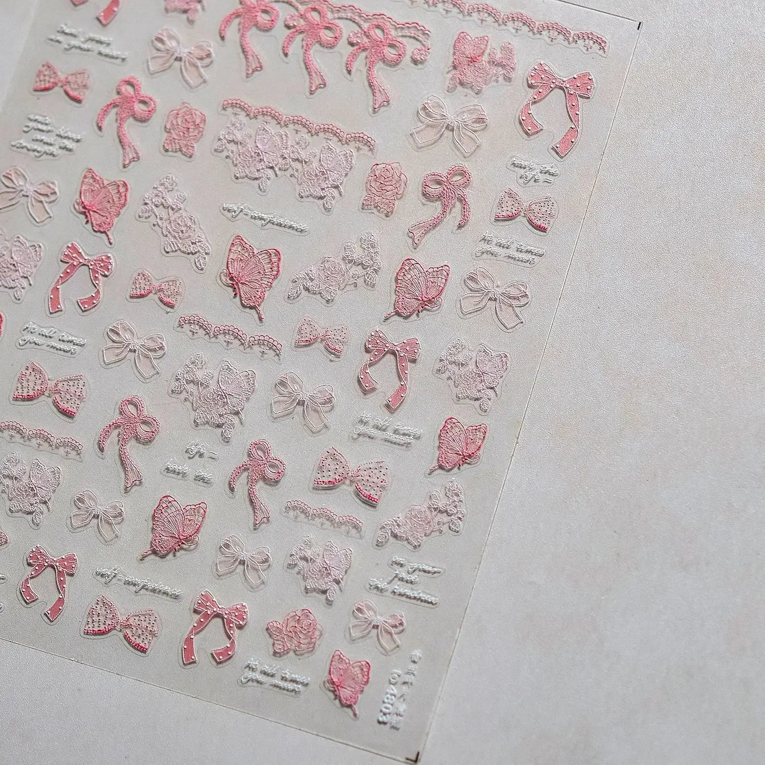 5D Elegant Nail Art Stickers