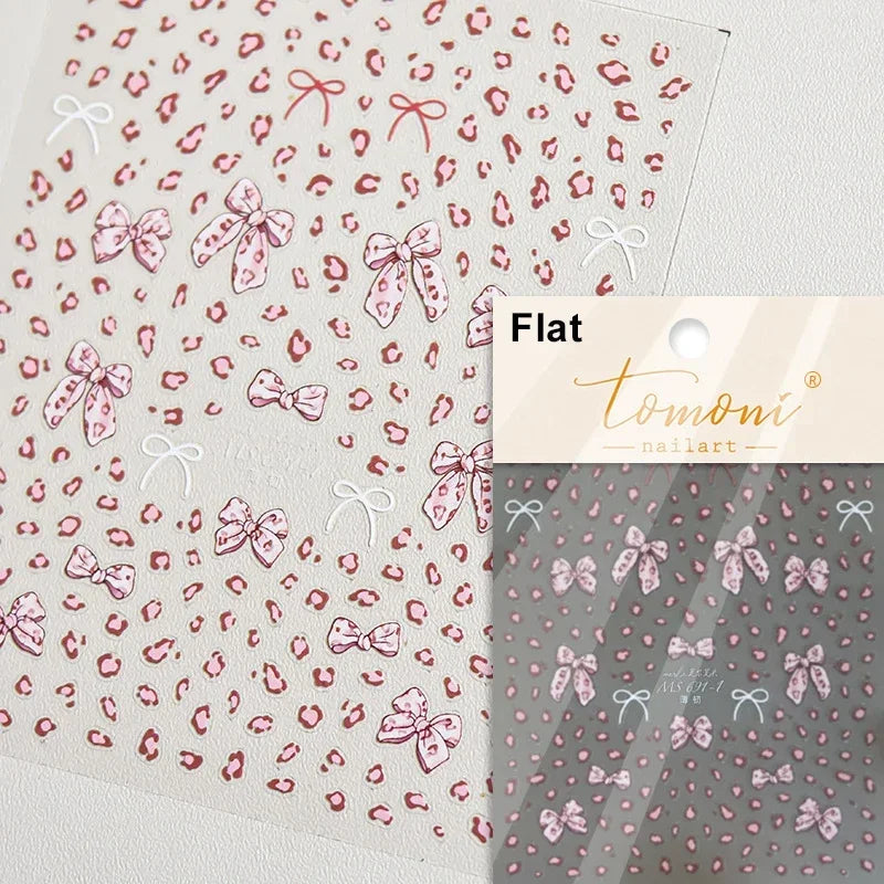 5D Elegant Nail Art Stickers