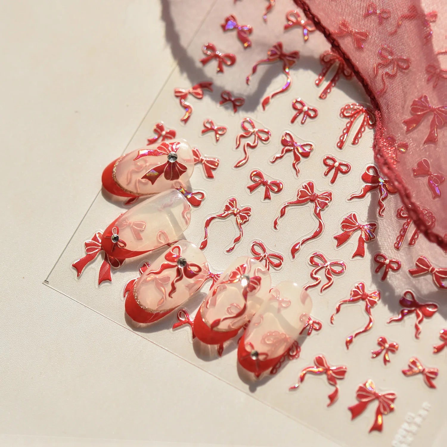 5D Elegant Nail Art Stickers