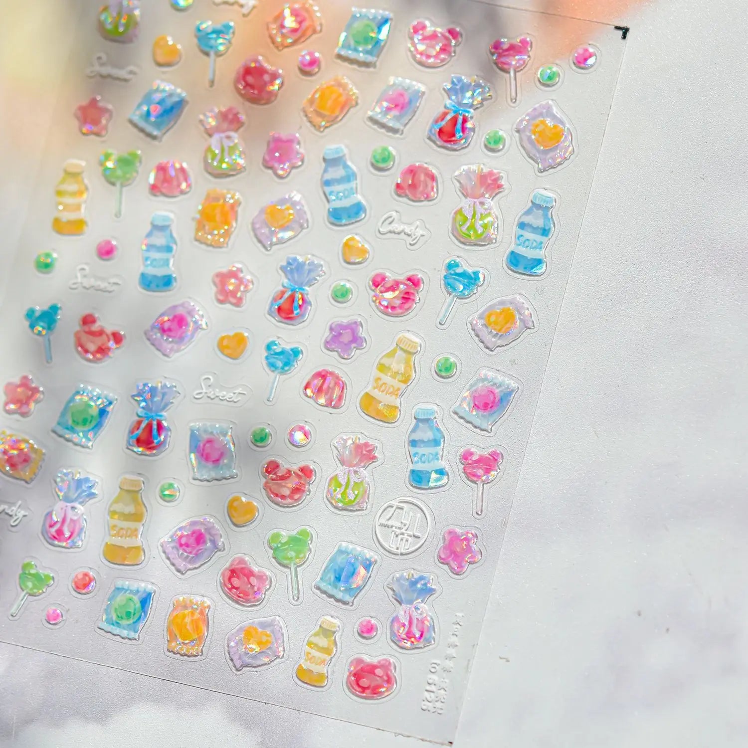 5D Nail Stickers Kawaii