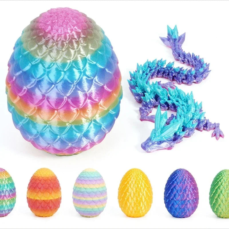 Rotatable 3D Mystery Dragon Egg