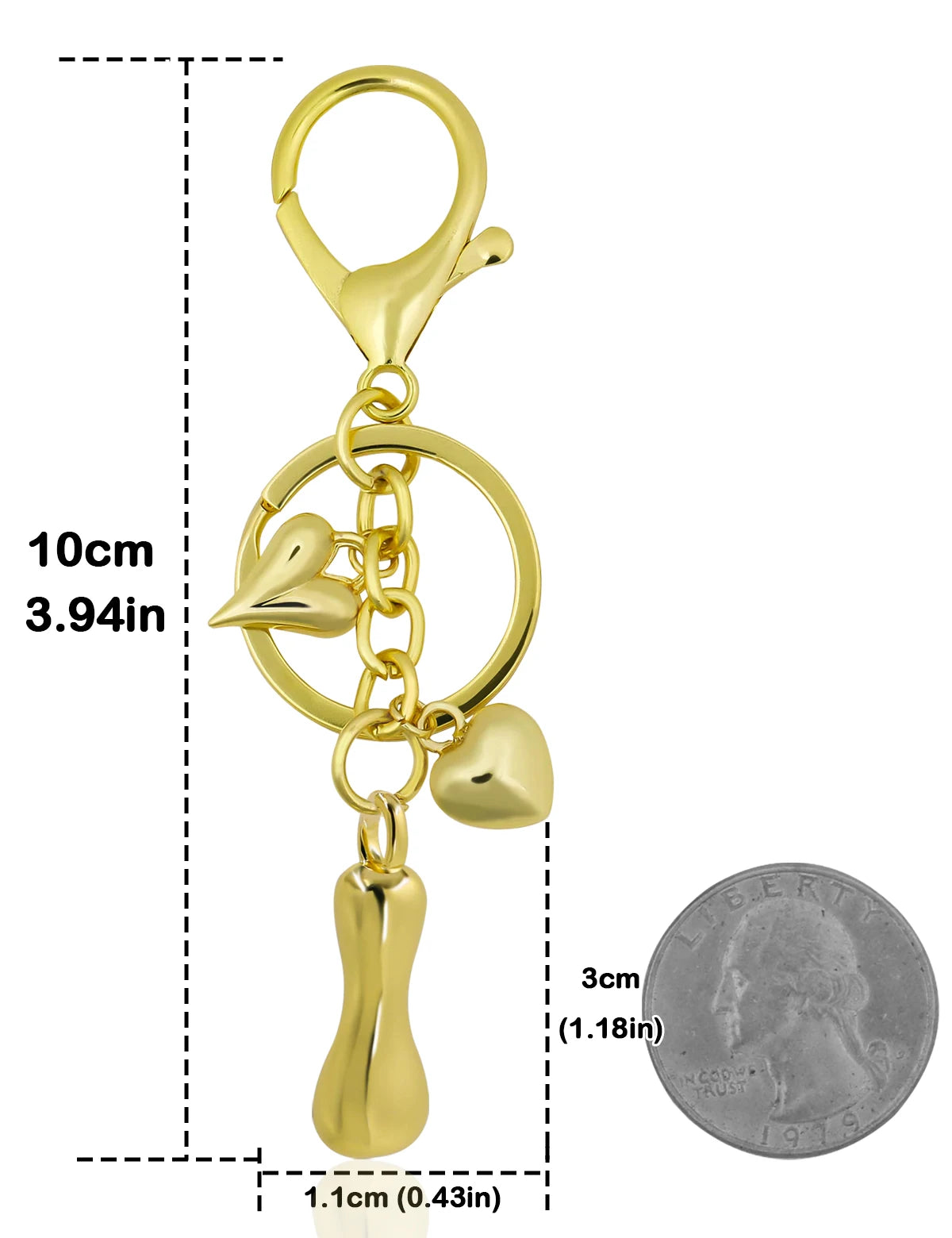 Bubble Letter Keychain