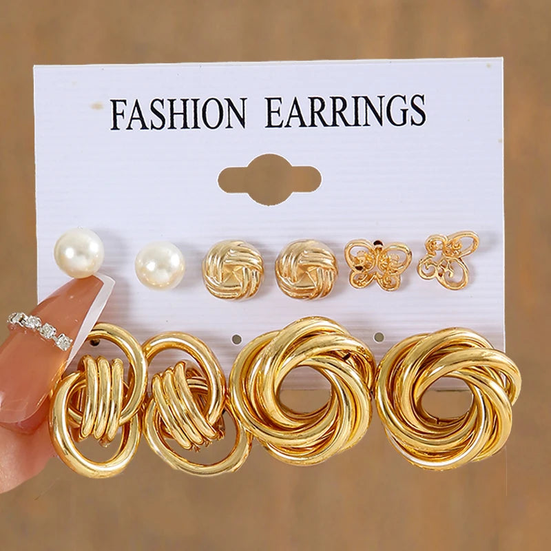 17KM Vintage Earrings Set