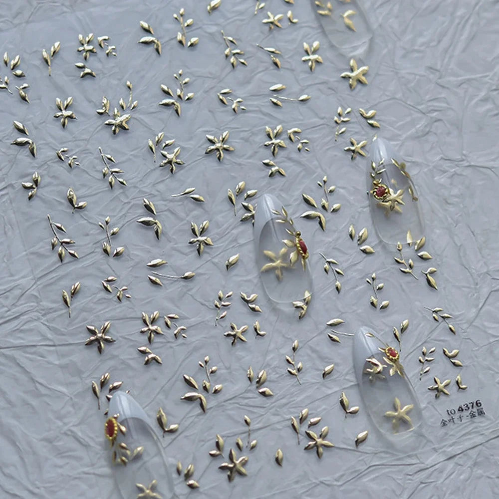 Gorgeous Gemstone Luxury 5D Nail Art Stickers