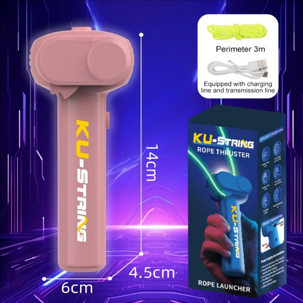 Glow-in-the-dark fun electric rope thruster