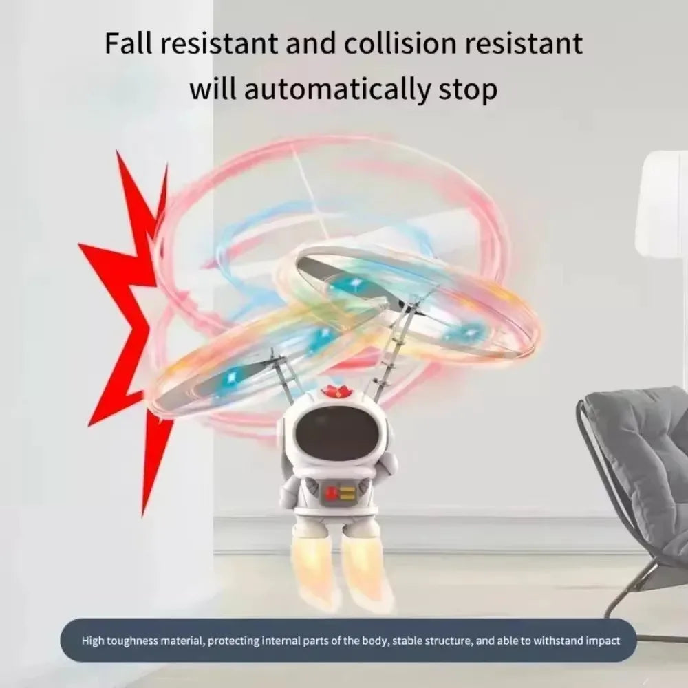 Levitating Luminous Flying Robot Astronaut Toy